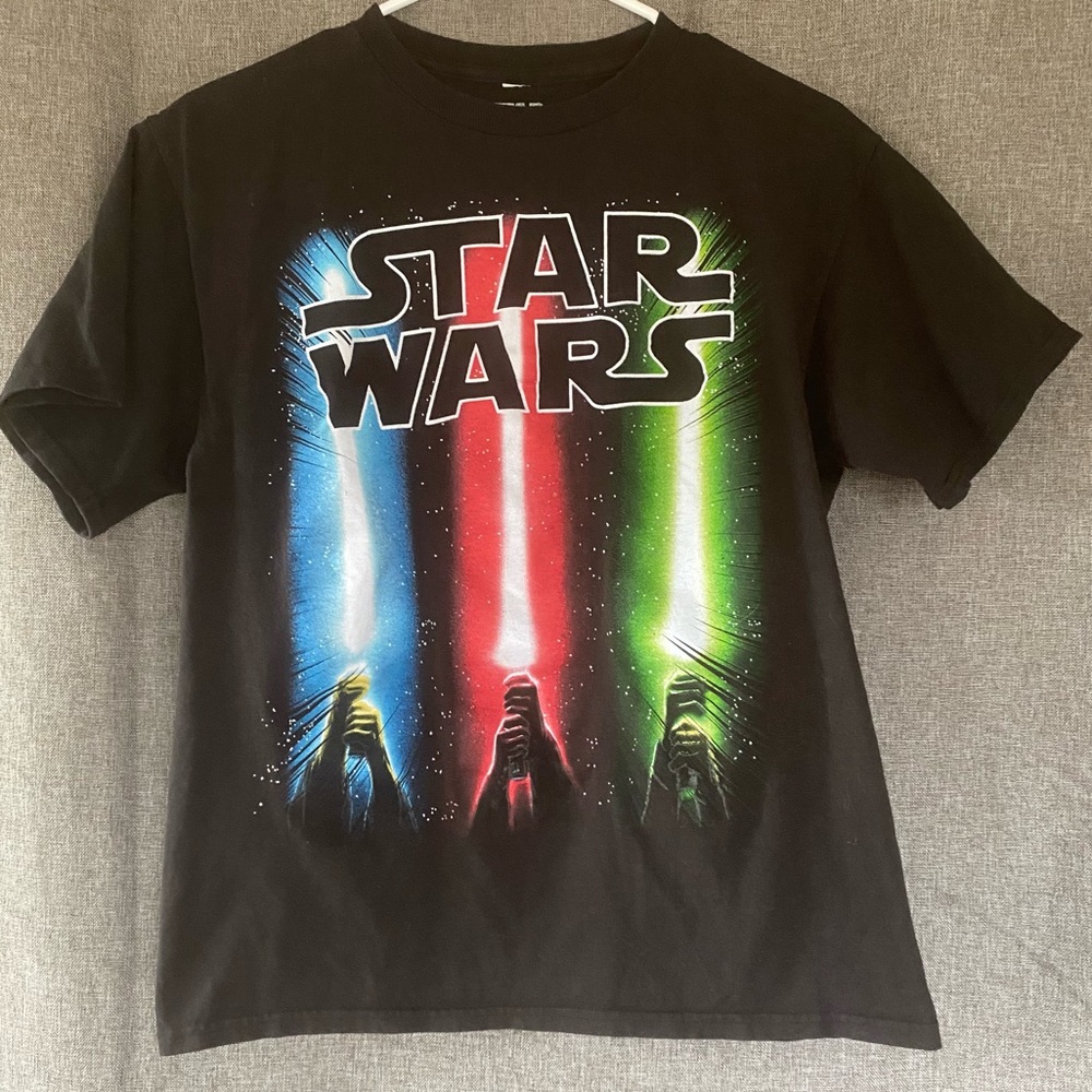 Boys Star Wars Light Saber Tee